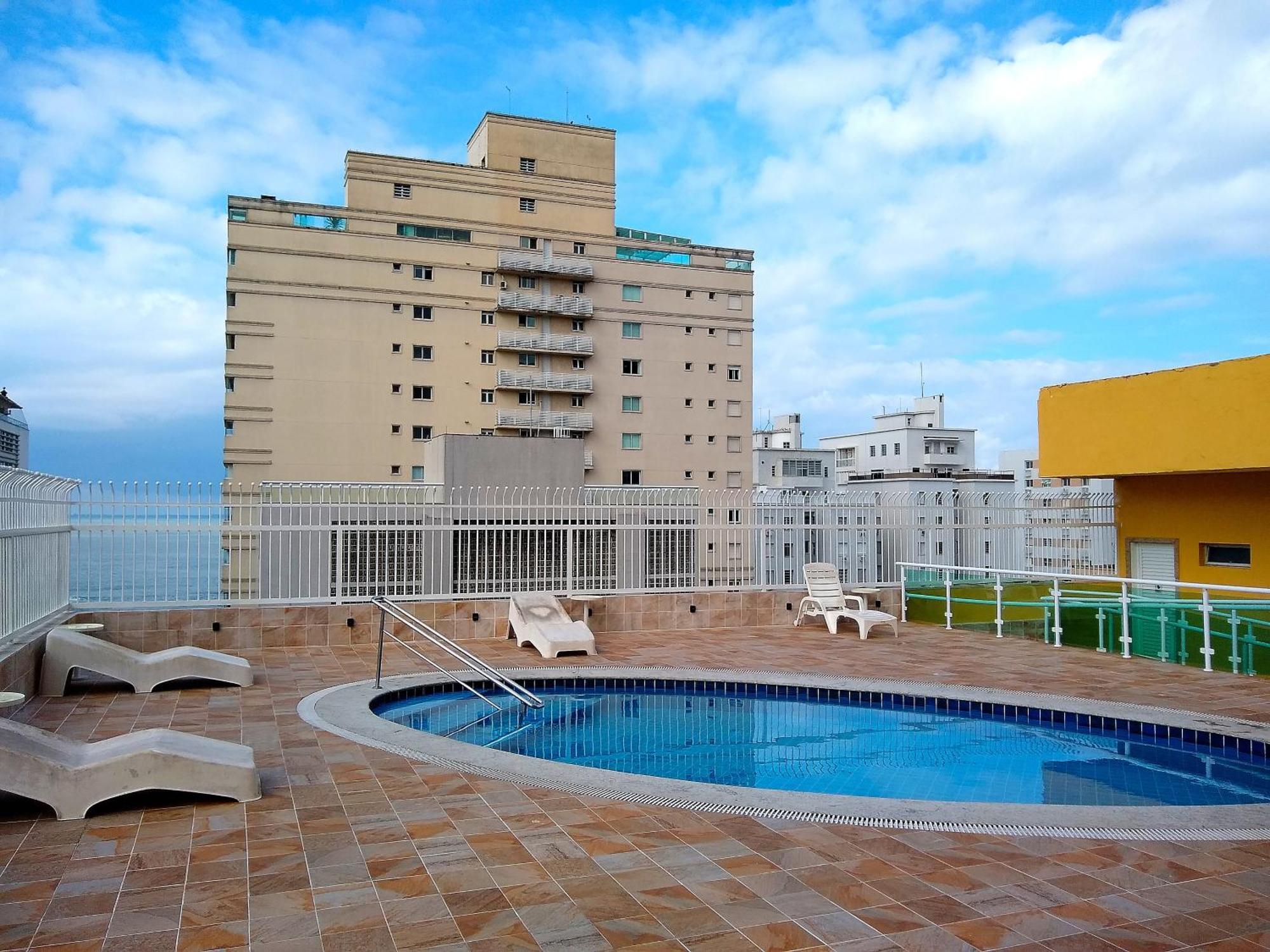 Flat Pitangueiras Boulevard Center Guarujá Exteriör bild