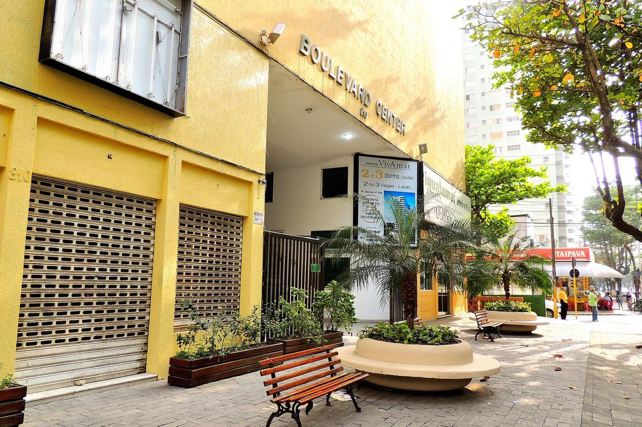 Flat Pitangueiras Boulevard Center Guarujá Exteriör bild
